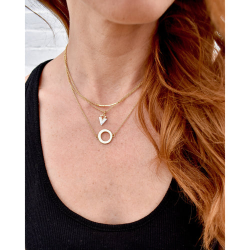Marley Open Circle Necklace
