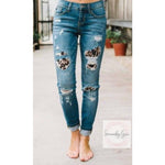 Leopard Jeans