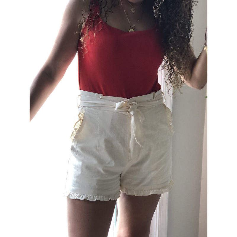 Ruffle shorts