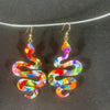 Forbidden Fruit Snake Earrings