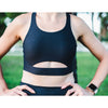 Nicki Black Sports Bra