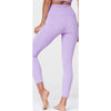 Sweetheart Midi Purple Rib Leggings