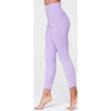 Sweetheart Midi Purple Rib Leggings